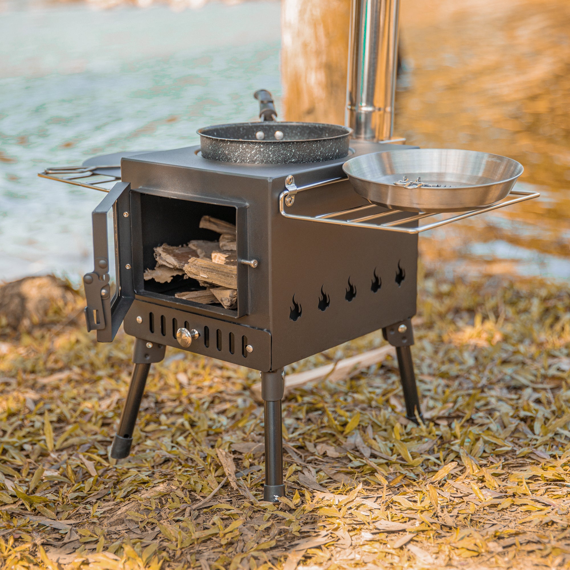 Folding Wood Stove