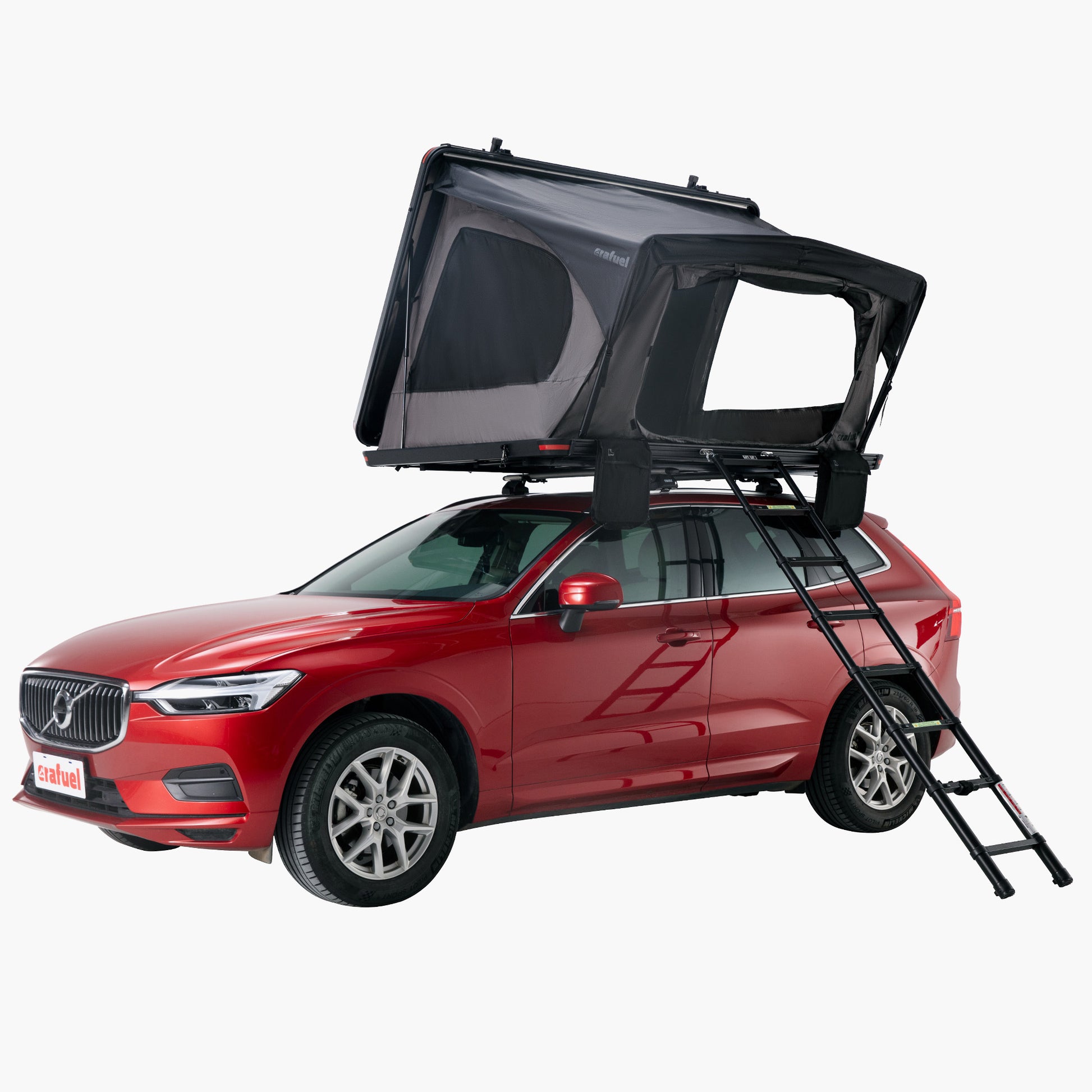 volvo v60 roof tent SummitBreeze XL - 55" Aluminum Rooftop Tent