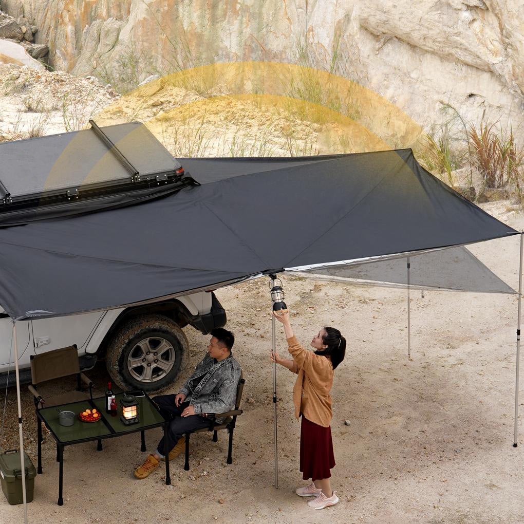 キャンプ 270 Degree Awning Room | Dirtbox Overland
