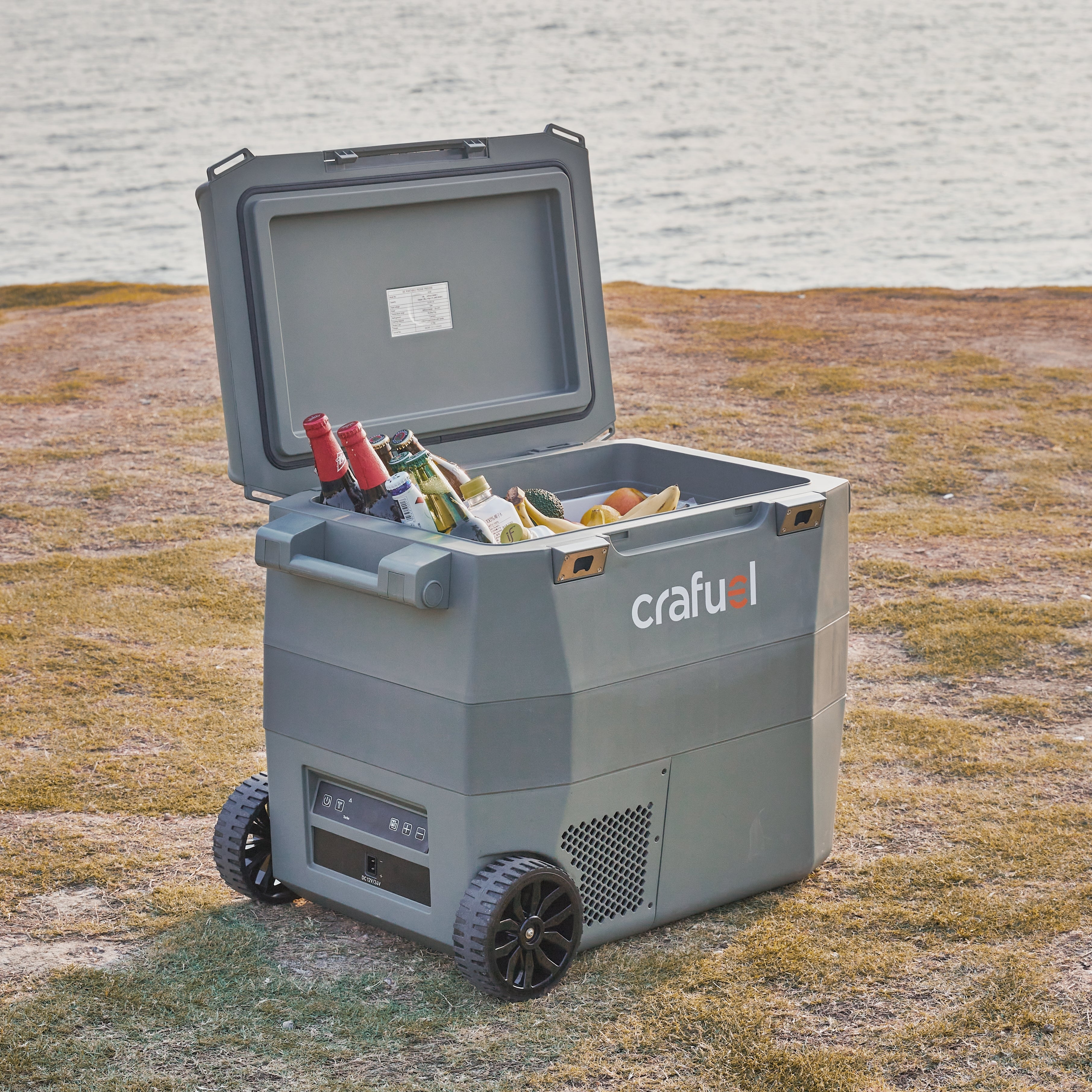 フェラーリ　　ボトルクーラー PoleT 62QT/59L Portable Powered Cooler | Crafuel Outdoor US
